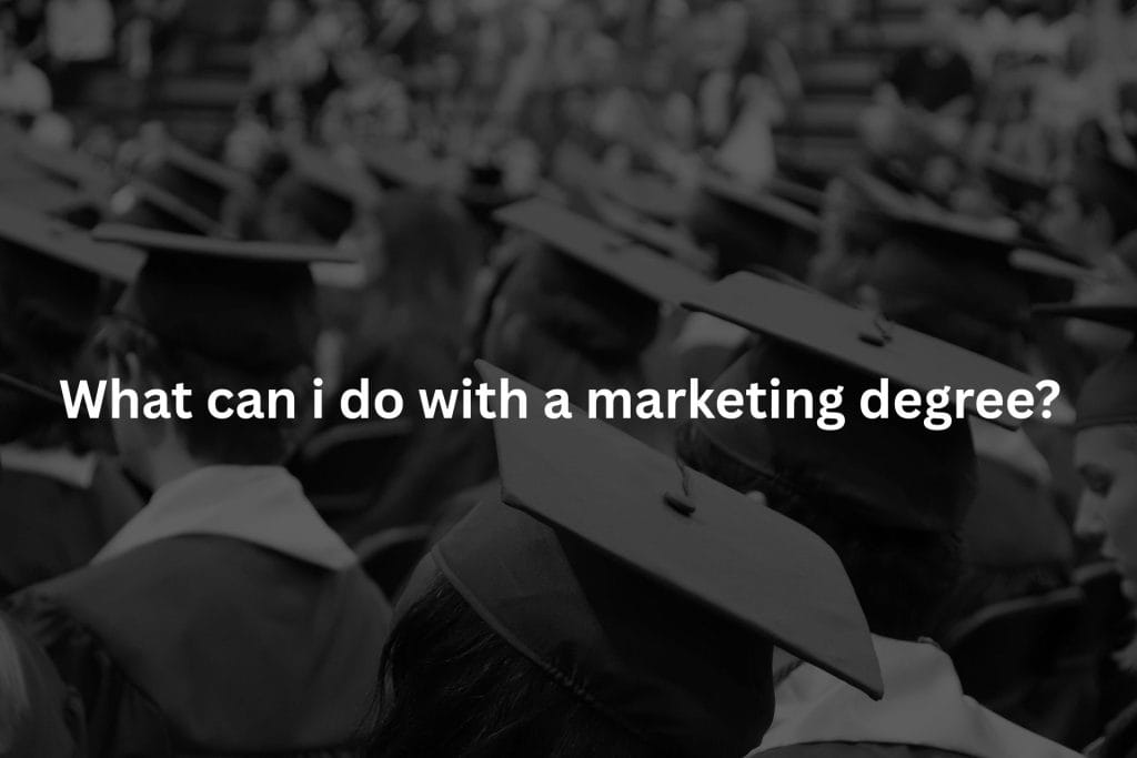 marketing degree